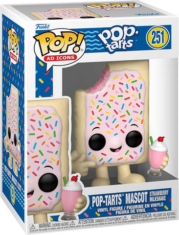Pop Tarts Mascot 251 (Strawberry Milkshake)