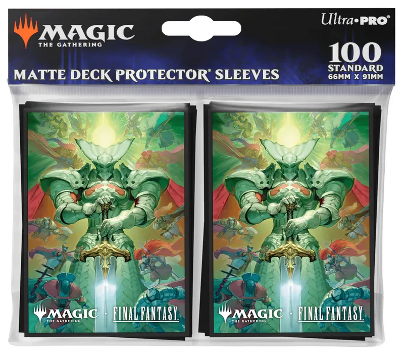 Ultra Pro Matte Sleeves 100ct - Final Fantasy - Summon: Knights of Round