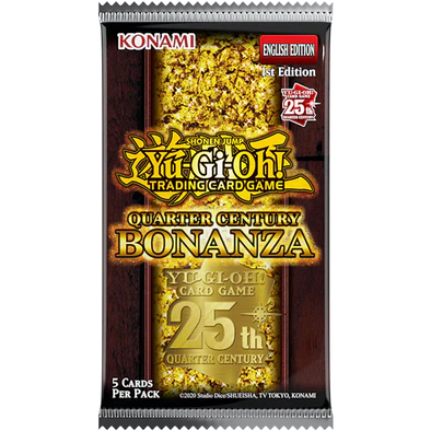 Yugioh Quarter Century Stampede 1st Edition Booster Pack Yugioh Quarter Century Stampede 1st Edition Booster Pack