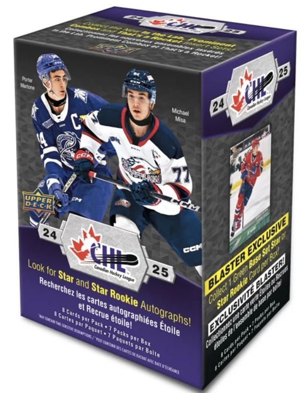 2024-25 Upper Deck CHL Blaster Box