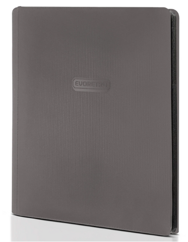 Evoretro 9-Pocket Card Binder- Grey