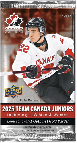 2025 Team Canada Juniors Hobby Pack
