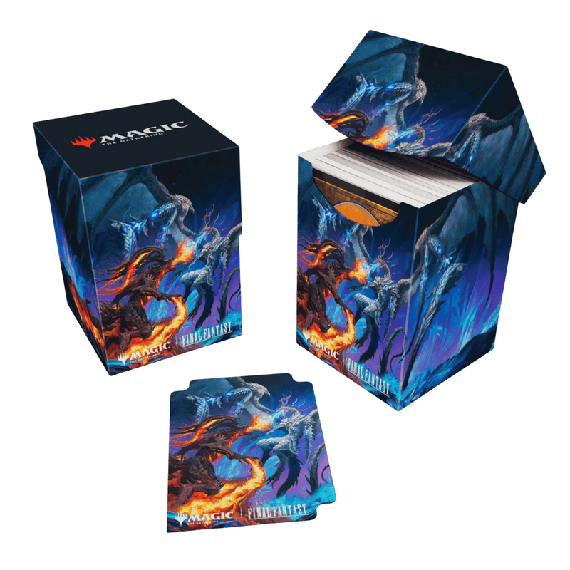 Magic: The Gathering®—FINAL FANTASY™ Bahamut VS Ifrit 100+ Deck Box