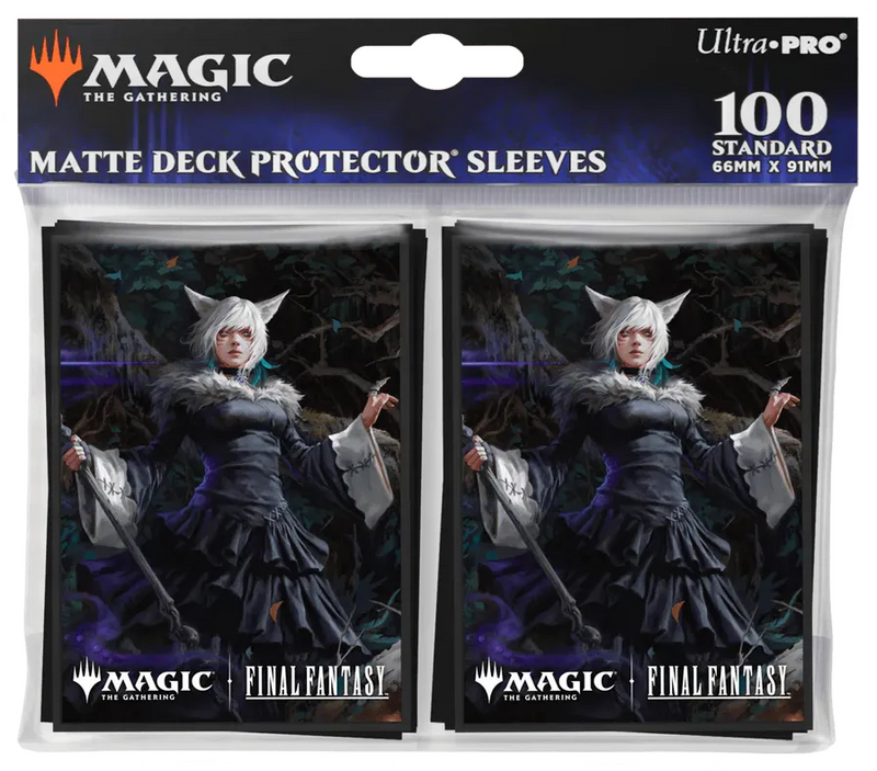 Ultra Pro Matte Sleeves 100ct - Final Fantasy - Y'shtola