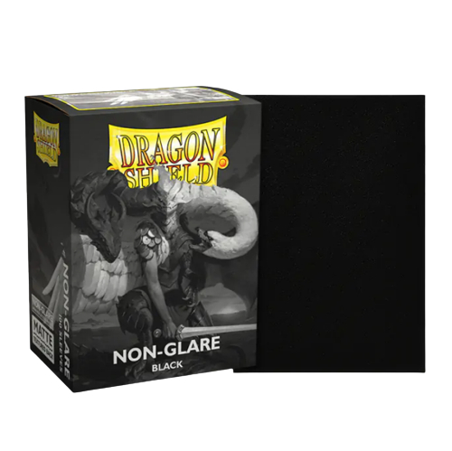 Dragon Shield Sleeves - Non-Glare Black 100 Ct