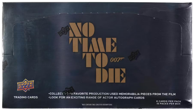 Upper Deck James Bond No Time to Die Hobby Pack