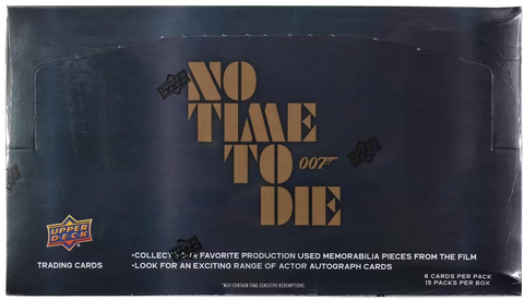 Upper Deck James Bond No Time to Die Hobby Pack