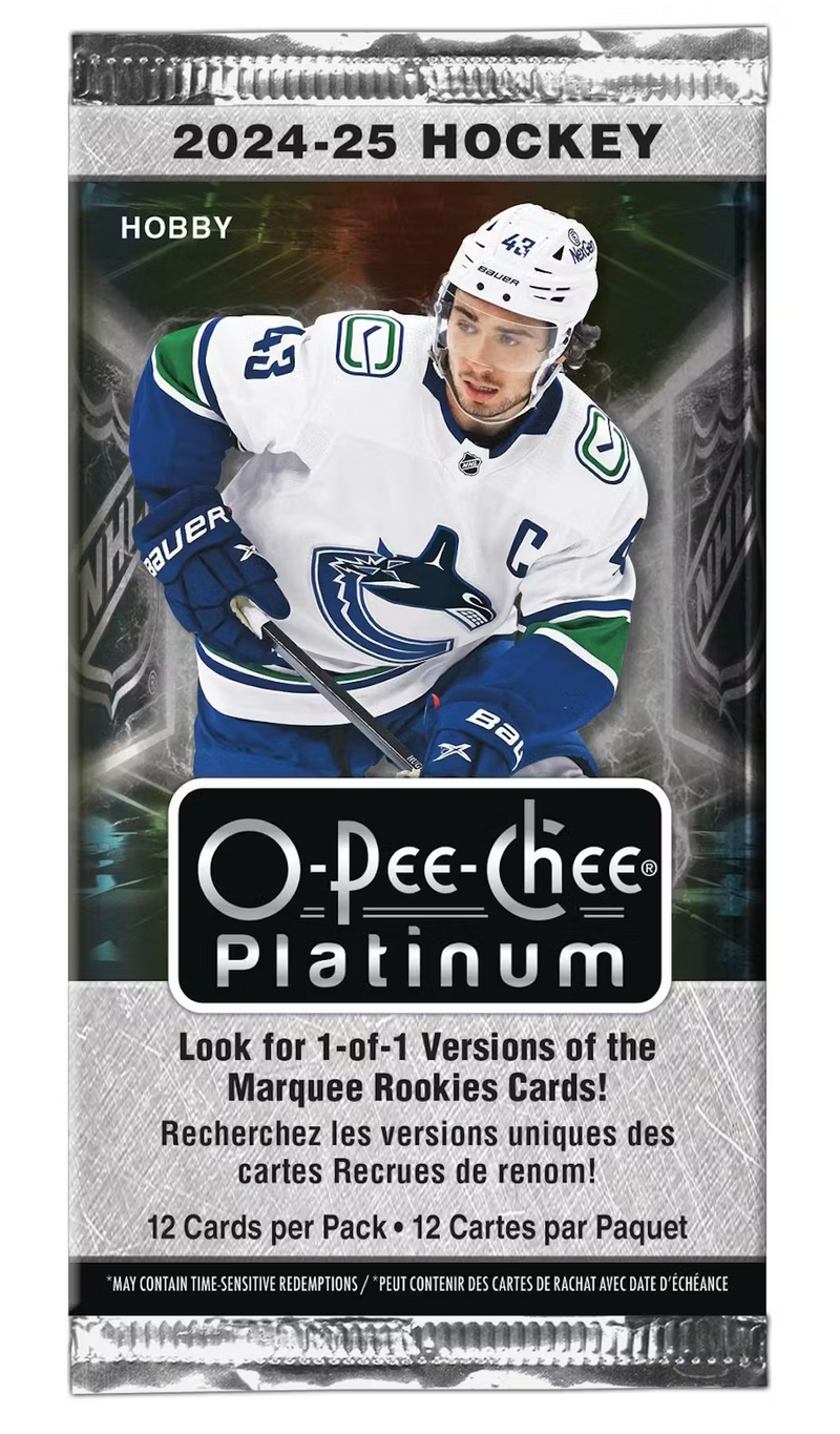 2024-25 O Pee Chee Platinum Hobby Pack