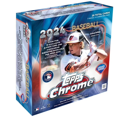 2024 Topps Chrome Update Series Baseball Mega Box