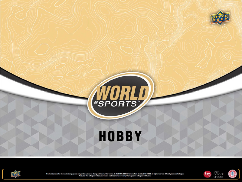 2025 Upper Deck World of Sports Hobby Box