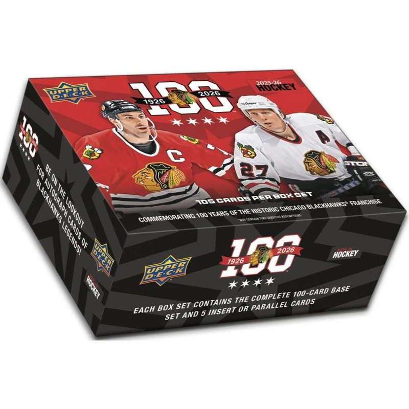 Upper Deck Chicago Blackhawks Centennial Box Set