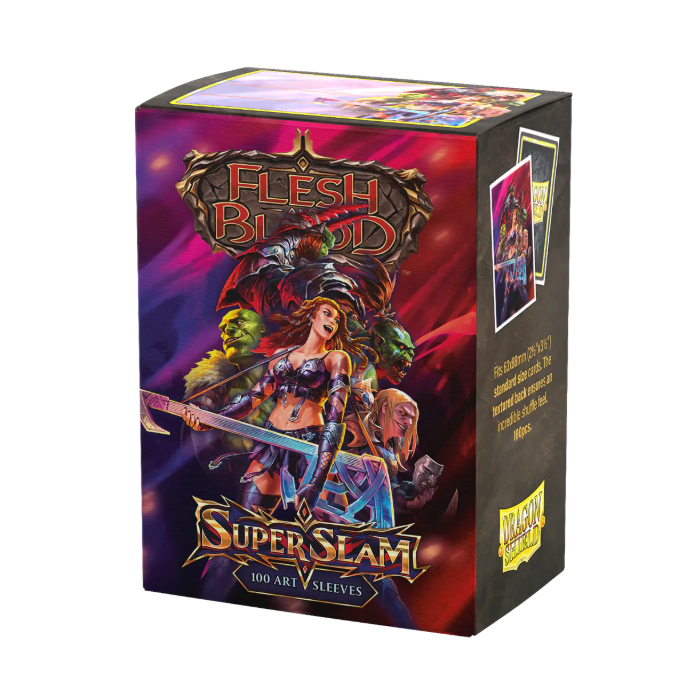 Dragon Shield Sleeves - Flesh & Blood Superslam Brushed Art (100ct)