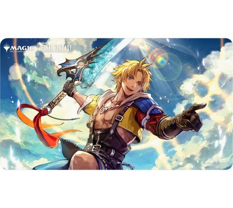 Magic: The Gathering®—FINAL FANTASY™ Tidus, Yuna's Guardian Stitched Playmat