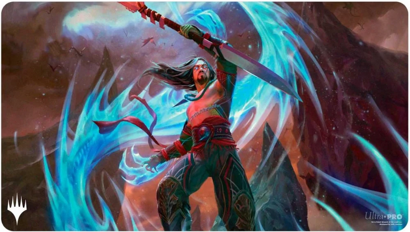 MTG Playmat - Tarkir: Dragonstorm - Sarkhan