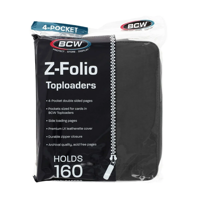 Z-Folio Toploaders 4 Pocket