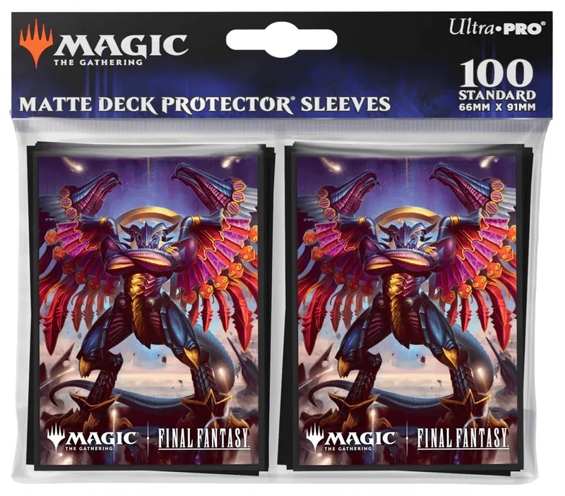 Ultra Pro Matte Sleeves 100ct - Final Fantasy - Summon: Bahamut