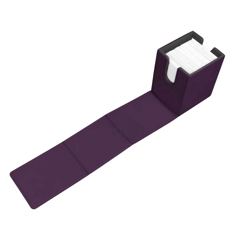 Ultra Pro Alcove Flip Deckbox 100 Midnight Plum