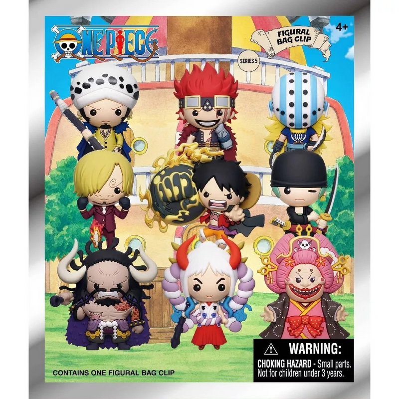 One Piece Figural Bag Clip