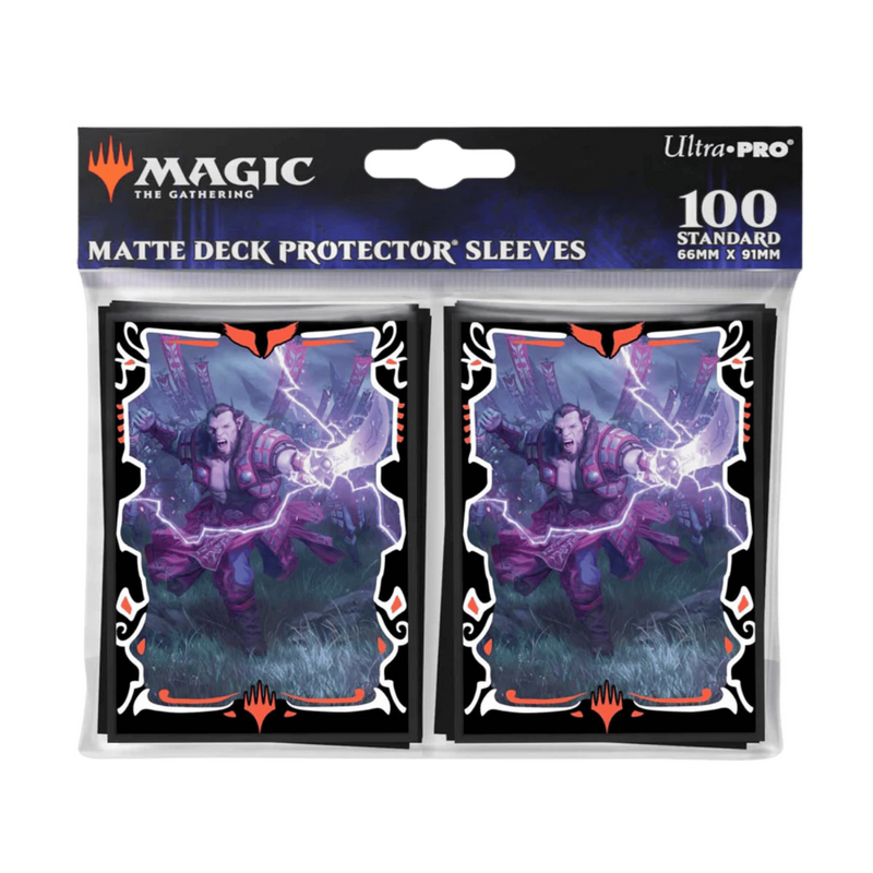 Ultra Pro Matte Sleeves 100ct - Tarkir: Dragonstorm - Mardu