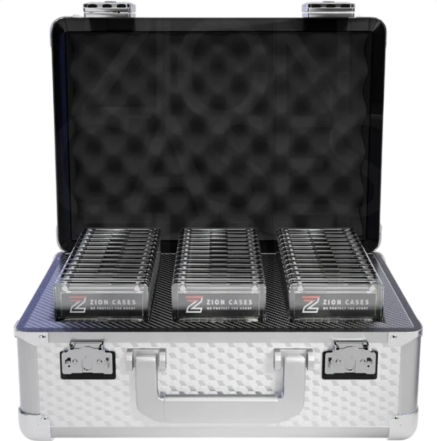 Zion Cases - Slab Case 3 Row (Cubed Silver)