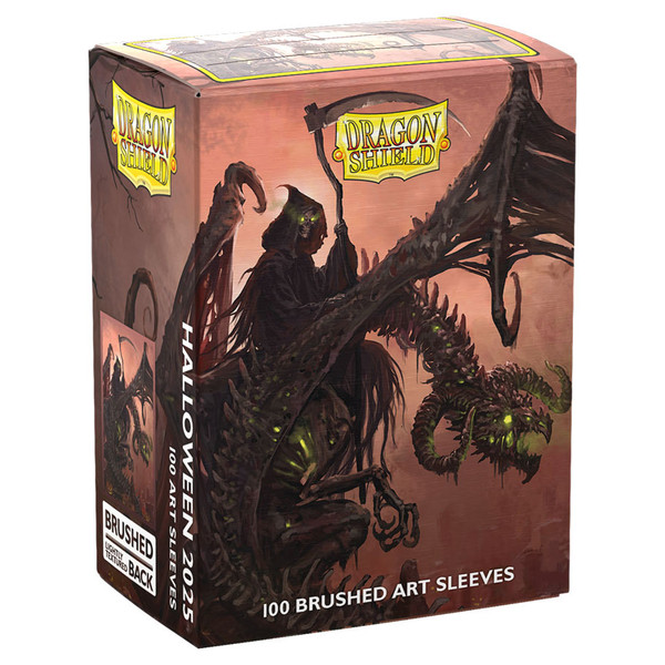 Dragon Shield Sleeves - Brushed Art Halloween