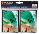 Ultra Pro Matte Sleeves 100ct - Final Fantasy - Jumbo Cactuar