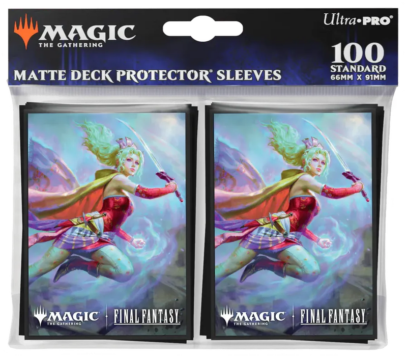 Ultra Pro Matte Sleeves 100ct - Final Fantasy - Terra