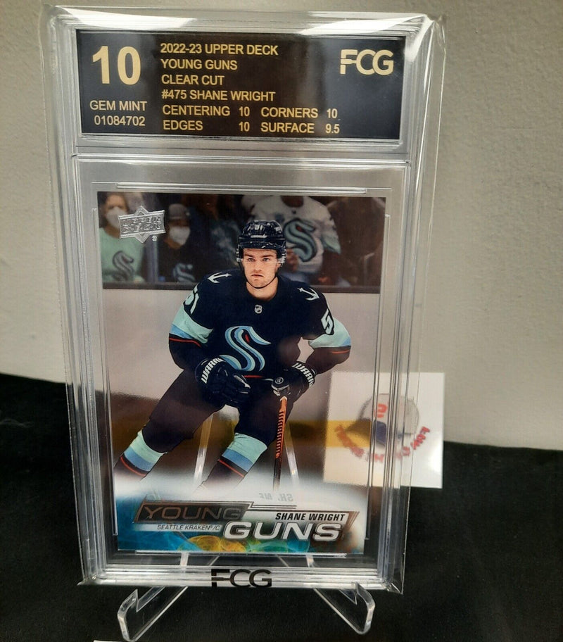 2022-23 YOUNG GUNS (Clear Cut) ROOKIE CARD - Shane Wright 10 FCG