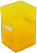 Ultra Pro Satin Tower Deck Box  - Glitter Yellow