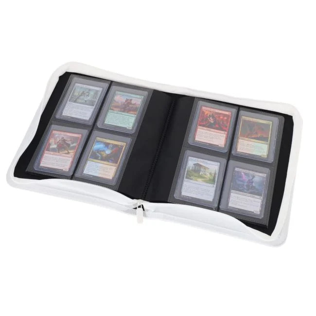 Z-Folio: 4-pocket Toploader Binder - White