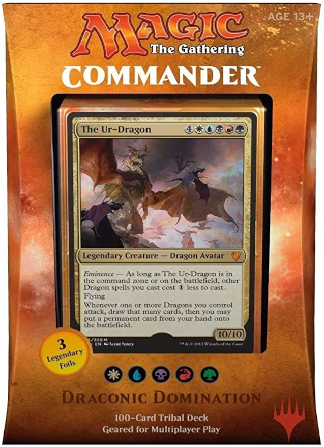 mtg dragon tribal commander deck Commander 2017