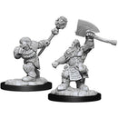 MTG Dwarf Fighter & Dwarf Cleric - Unpainted