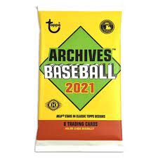 2021 Topps Hobby Box - Archives