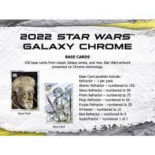 2022 Star Wars Galaxy Chrome Hobby Box