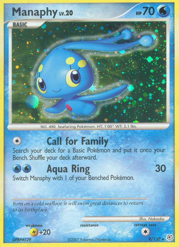 Manaphy (9/130) [Diamond & Pearl: Base Set]