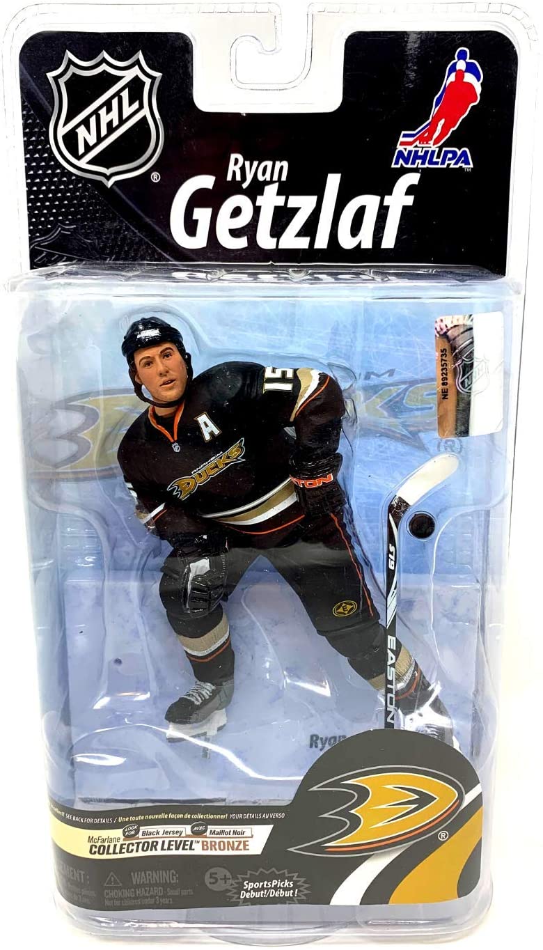 Mcfarlane Ryan Getzlaf SP Figure Black Jersey