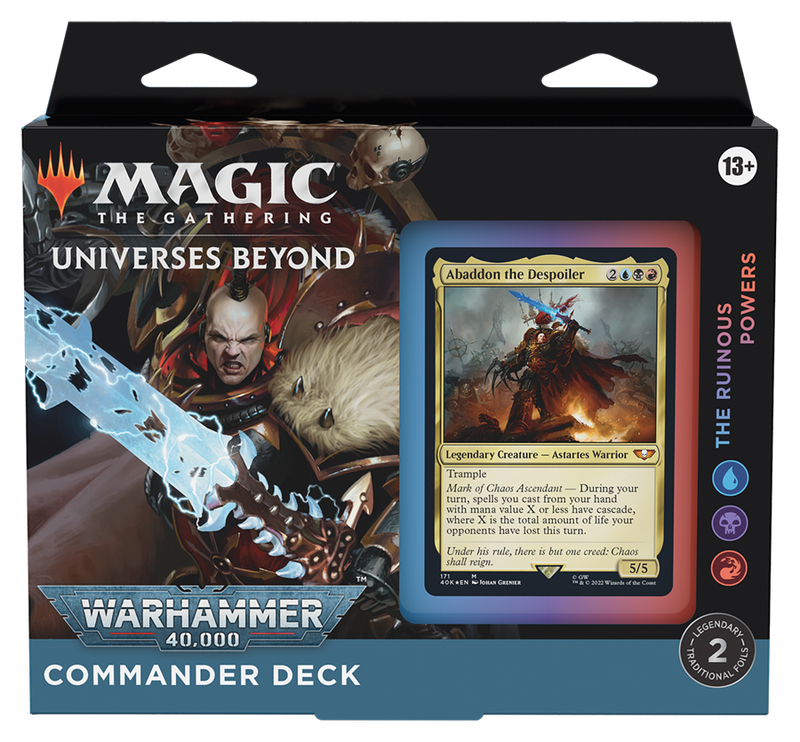 Warhammer 40,000 - Commander Deck (The Ruinous Powers)