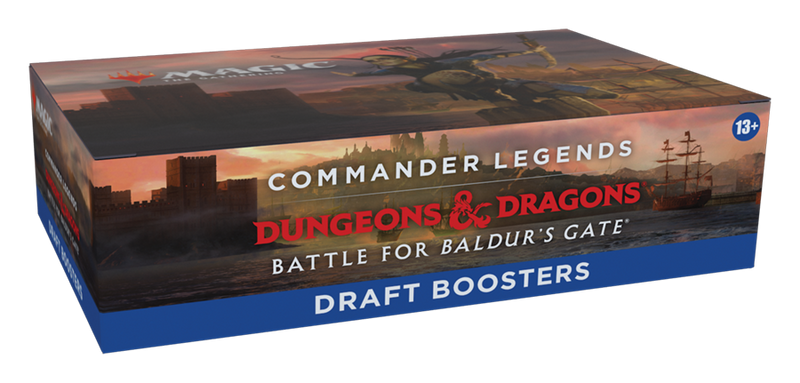 Commander Legends: Battle for Baldur's Gate - Draft Booster Display