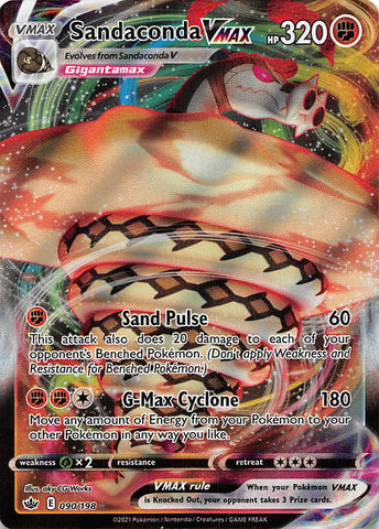 Sandaconda VMAX (090/198) [Sword & Shield: Chilling Reign]