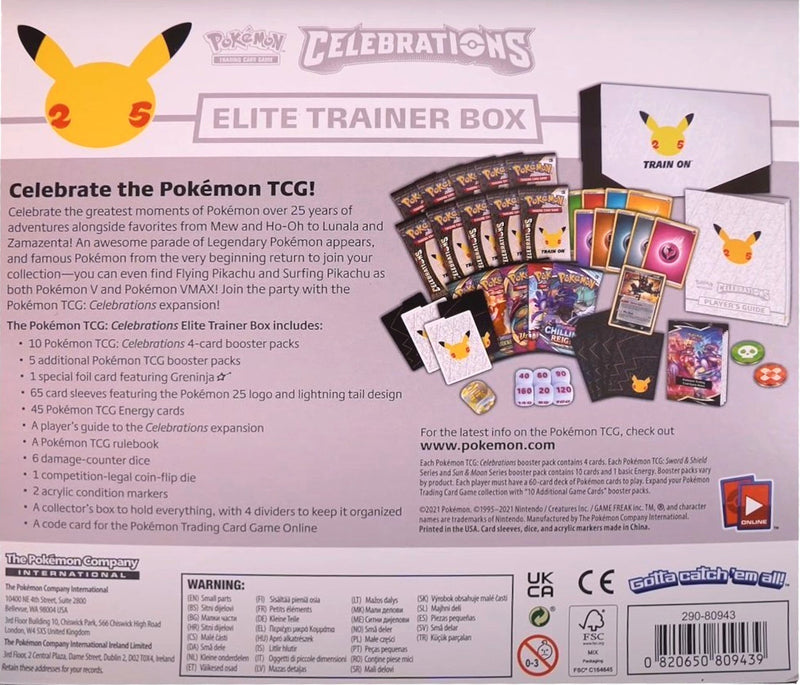 Celebrations: 25th Anniversary - Elite Trainer Box