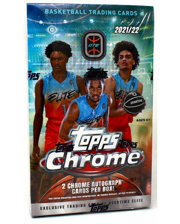 Topps 2021/22 Overtime Elite Chrome Basketball