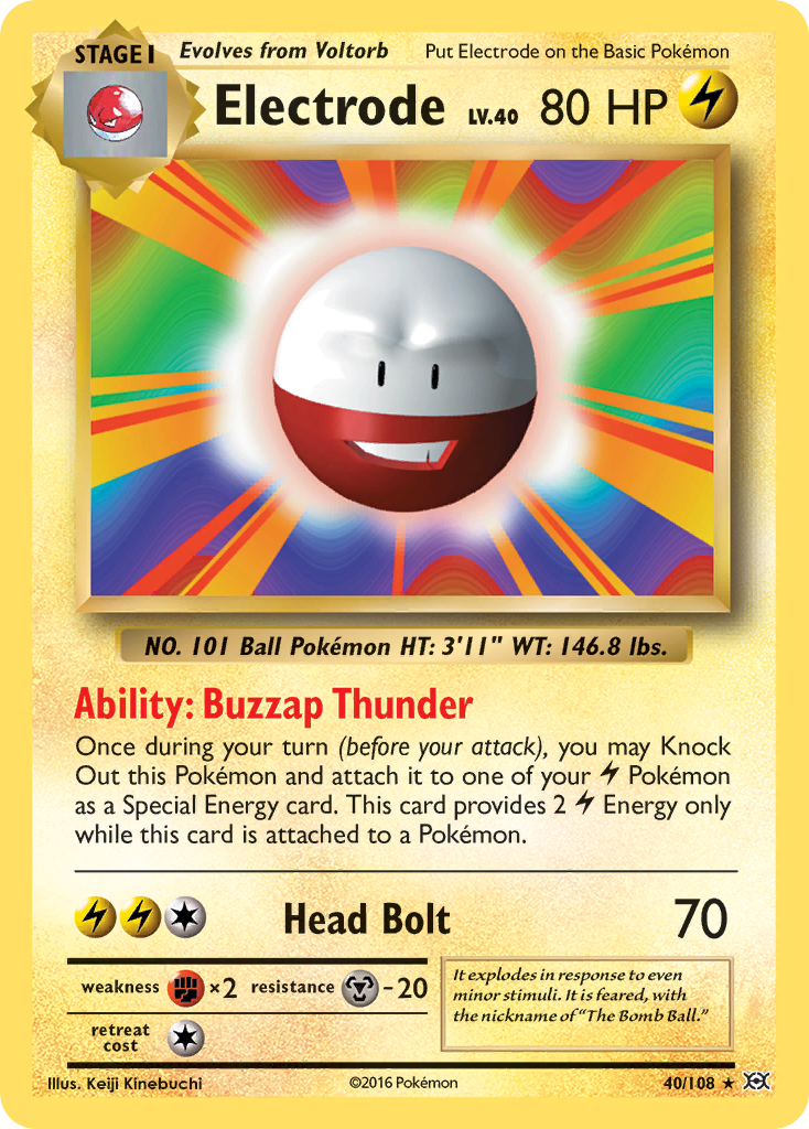 Electrode (40/108) [XY: Evolutions]