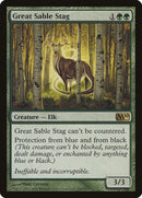 Great Sable Stag [Magic 2010]