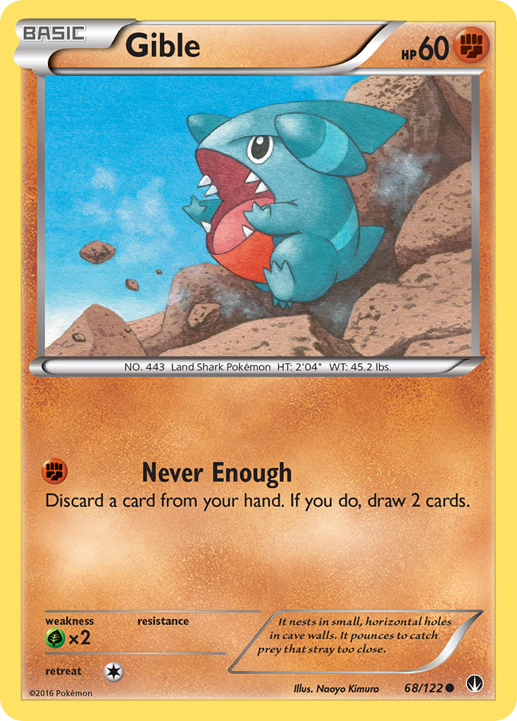 Gible (68/122) [XY: BREAKpoint]