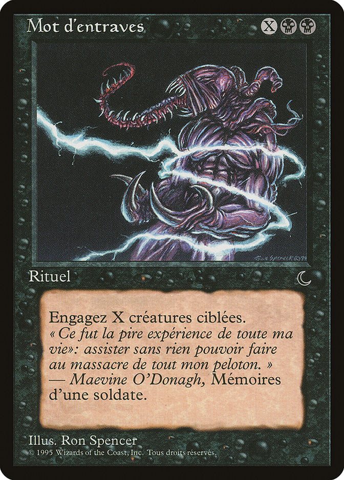 mtg french cards Unnatural Endurance [Oath of the Gatewatch]