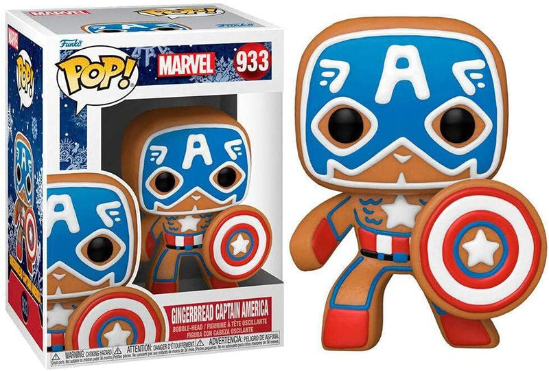 Pop Funko - Gingerbread Capt America