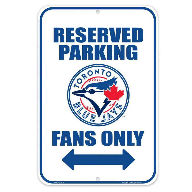 Reserved Parking Sign - Toronto Blue Jays