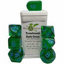 Role Initiative Dice - Translucent Dark Green
