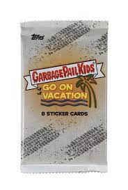 Garbage Pail Kids Go On Vacation - Sticker Cards Pack