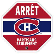 Montreal Canadiens 22" Octagon Stop Sign